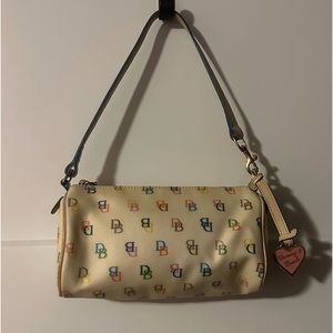 Dooney & Bourke Mini Rainbow Zipper Barrel Bag